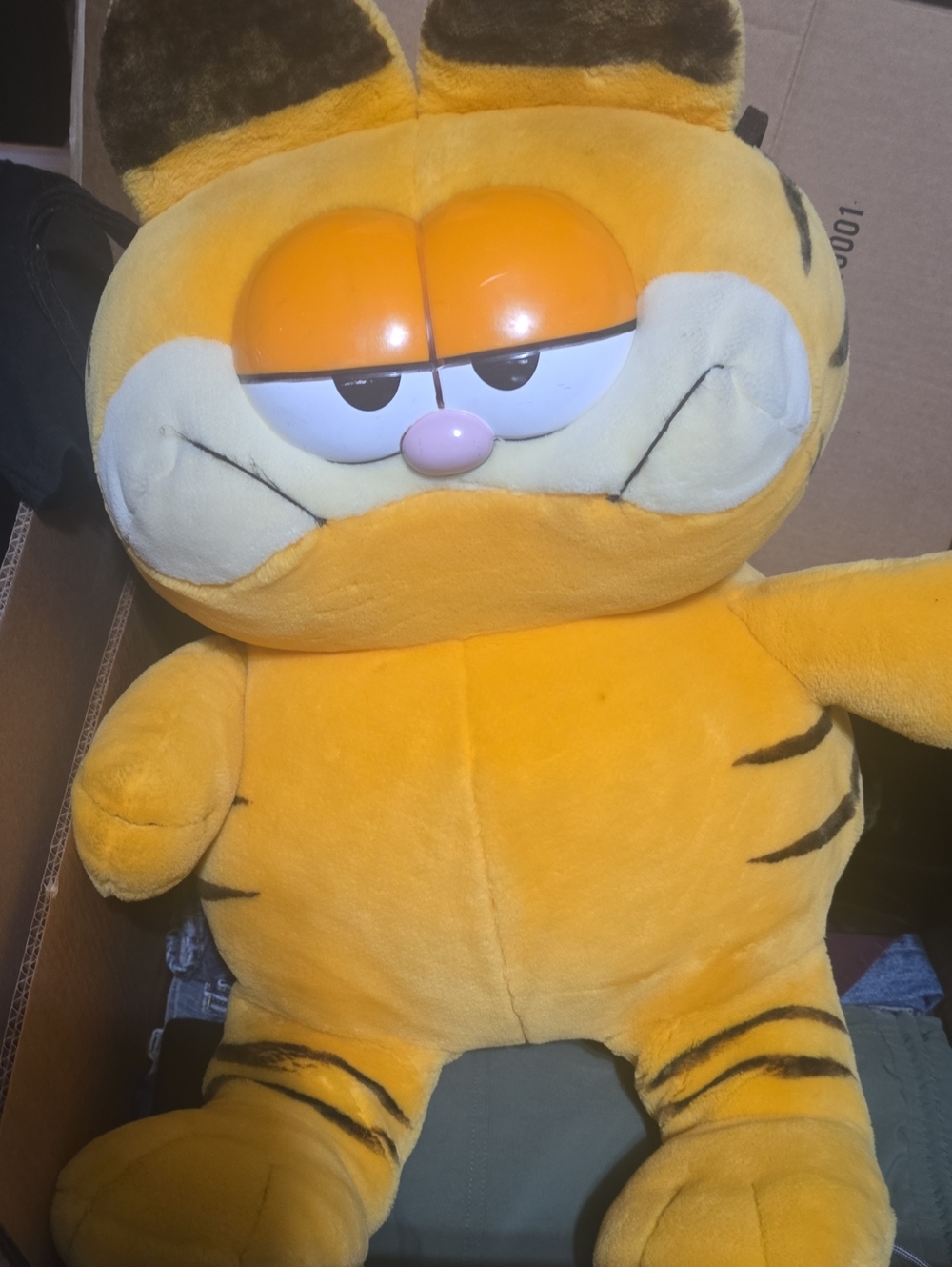Large Vintage Garfield Stuffed Animal 18"